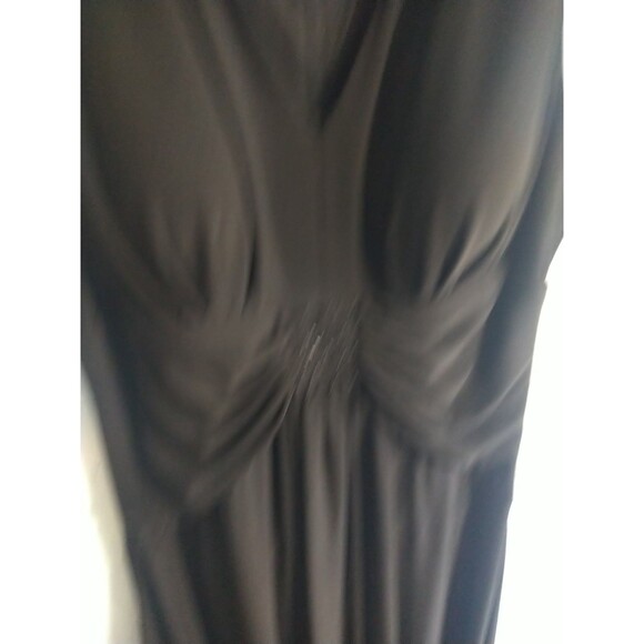 Jessica Howard Sleeveless V-neck Dress Black Size 6 Classic Vintage Y2K - Picture 5 of 11